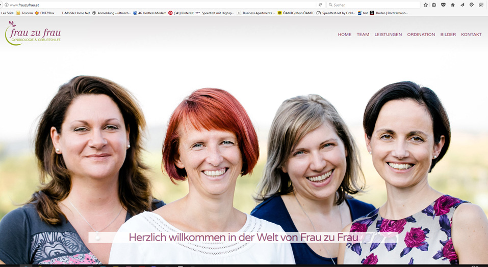 Frauenarzt Werbeagentur Website Homepage erstellen lassen Webdesign Agentur Wordpress SEO Woocommerce
