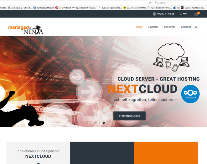 managed.ninja Werbeagentur Website Homepage erstellen lassen Webdesign Agentur Wordpress SEO Woocommerce